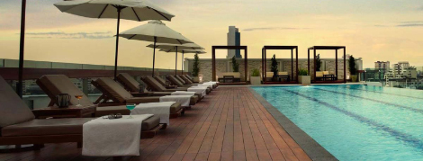 Swimming pool @ Amari Residences Bangkok