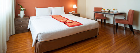 bedroom @ Aspen Suites Bangkok