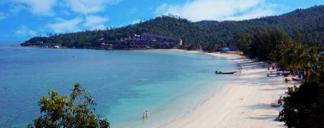 Beach View with Sports Activities