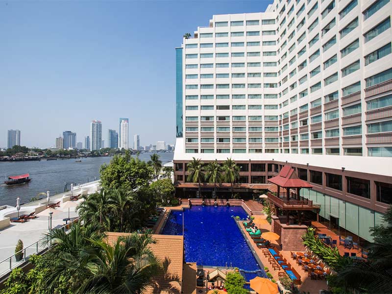 附近的酒店 曼谷湄南河畔华美达广场酒店