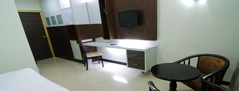 bedroom at the house hat yai