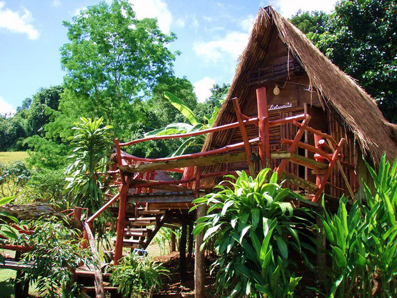 附近的酒店 清迈竹乡小屋（Bamboo Country Lodge Chiang Mai）