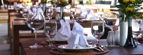 restaurant on Tango Luxe Beach Villa