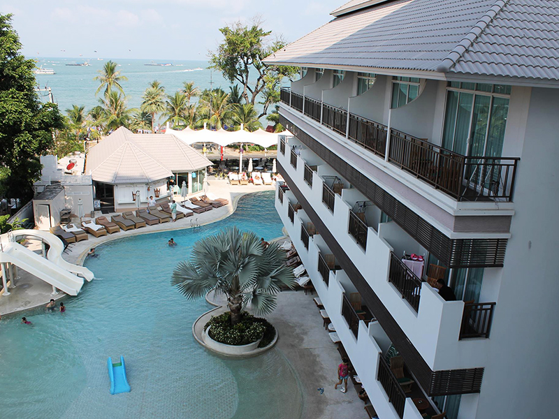 โรงแรมพัทยา ดิสคอฟเวอรี่ บีช (Pattaya Discovery Beach Hotel) - ที่พักชลบุรี ราคาถูก! ที่พัก โรงแรม