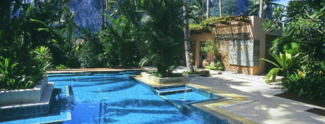 swimmimg pool, Tropical Herbal Spa & Resort