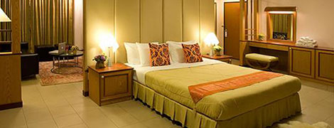 Bedroom @ rattana park hotel