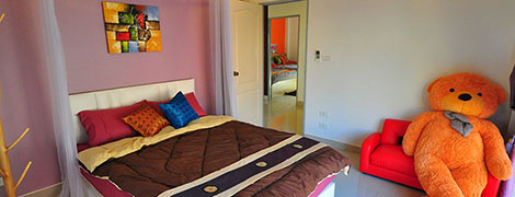 Bedroom @ baan nim nuan villa hua hin
