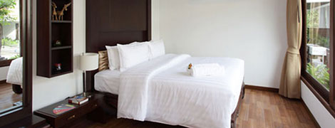 Bedroom @ maryoo samui hotel