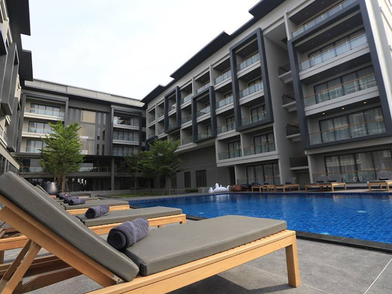 附近的酒店 卡宾布里宁静酒店和水疗中心（Serenity Hotel and Spa Kabinburi）