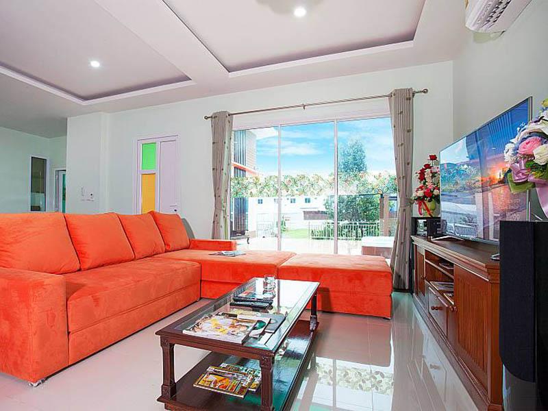 ห้องนั่งเล่น เมโลเดียส วิลล่า