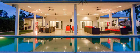 high end pool villa hua hin