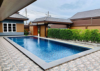 Wooden Pool Villa