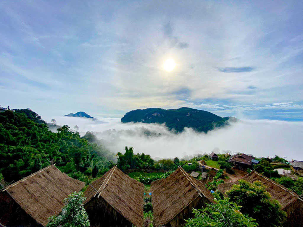 附近的酒店 Raiphahee Bamboo Bridge