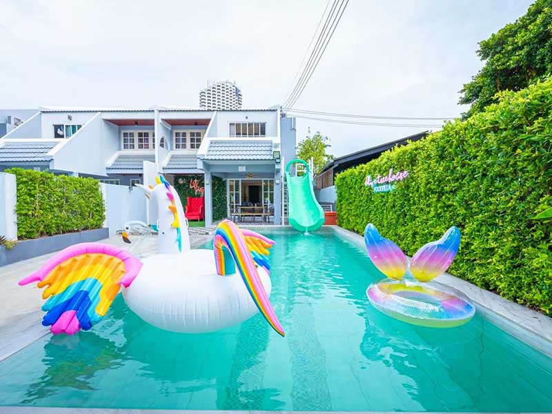 โอลีฟ ทรี เฮาส์ พูล วิลลา (Olive Tree House Pool Villa) - บ้านสระว่ายน้ำส่วนตัว,  ใน พัทยา ชลบุรี
