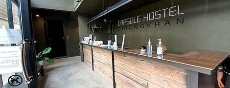 capsule hostel chiangkhan