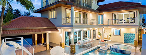 gala beach pool villa